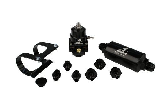 Fuel Filter Kit High Flow Fuel System Universal Fit Aeromotive 17352-BGPL