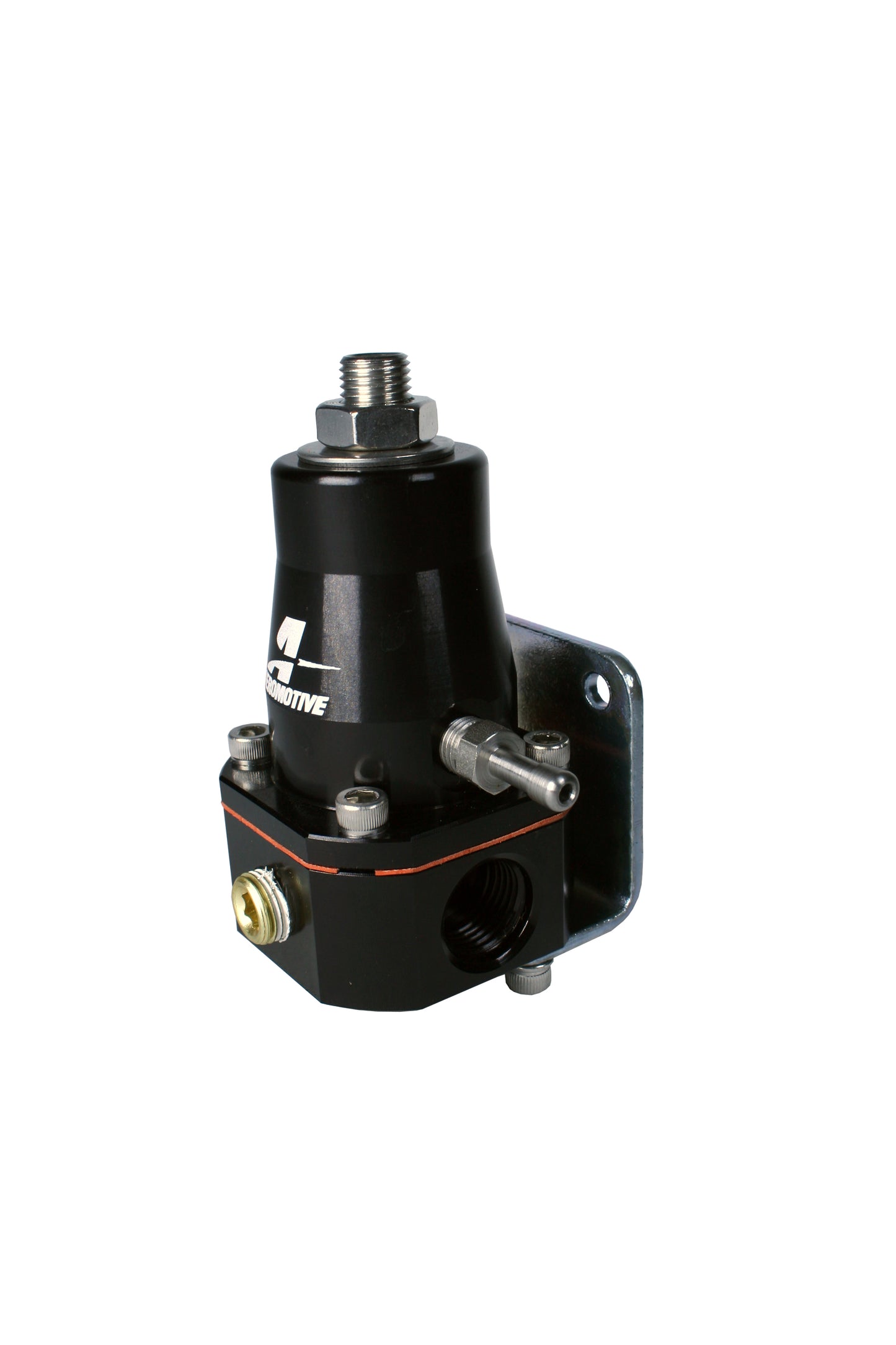 Fuel Pressure Regulator Adjustable Fuel Pressure Universal Fit Aeromotive 13136-BGPL