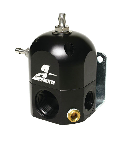 Fuel Pressure Regulator Adjustable Fuel Pressure Universal Fit Aeromotive 13207-BGPL
