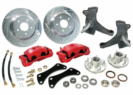 Fits 60-62 Chevrolet C10 Panel 13" Big Brake Wheel Kit-5 Lug-Front BBK5LOE60-62