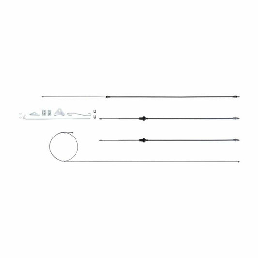 70-74 Dodge Challenger Parking Brake Cable Kit; Fine Lines BCE02 - Brake Line and Hose Kit Car Part People