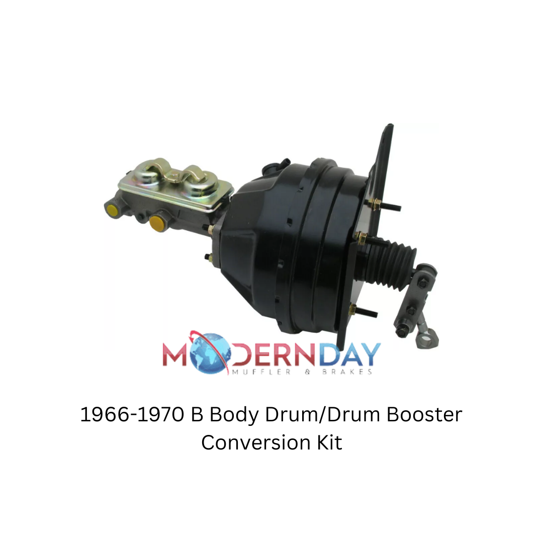 Fits Mopar 1966-1970 B Body Drum/Drum Booster Conversion Kit BCK8536-1D - Master Cylinders and Parts Car Part People