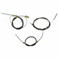 73-74 Mopar B-Body Parking Brake Cable Kit; Fine Lines BCR05