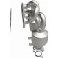 Catalytic Converter with Integrated Exhaust Manifold for HM Grade Federal / EPA Compliant Direct-Fit Manifold Catalytic