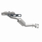 Catalytic Converter with Integrated Exhaust Manifold for HM Grade Federal / EPA Compliant Direct-Fit Manifold Catalytic