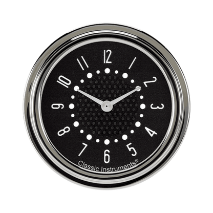 Bel Era III Matching Black 2 5/8" Clock BET92B