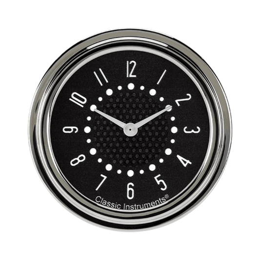 Bel Era III Matching Black 2 5/8" Clock BET92B