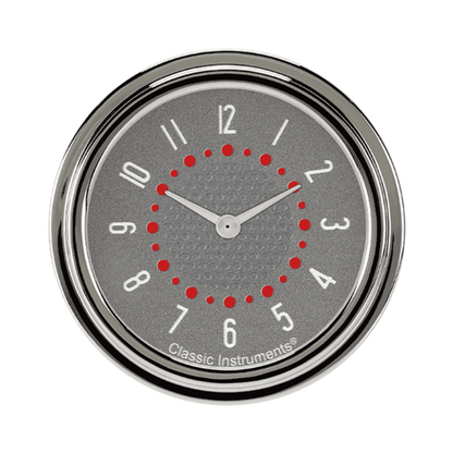 Bel Era III Matching Gray 2 5/8" Clock BET92G