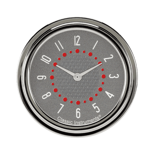 Bel Era III Matching Gray 2 5/8" Clock BET92G
