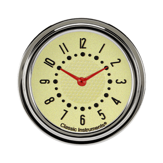 Bel Era III Matching Tan 2 5/8" Clock BET92T