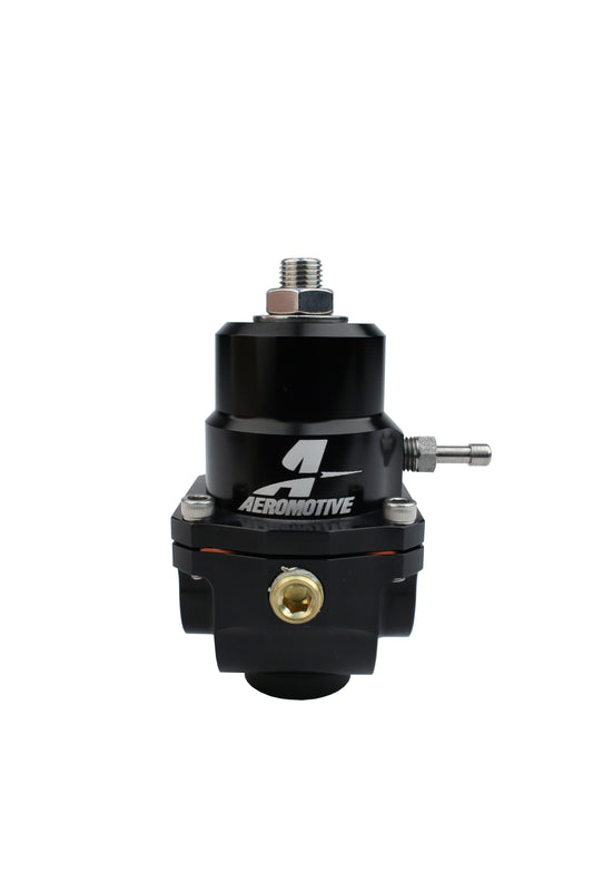 Fuel Pressure Regulator Adjustable Fuel Pressure Universal Fit Aeromotive 13303-BGPL
