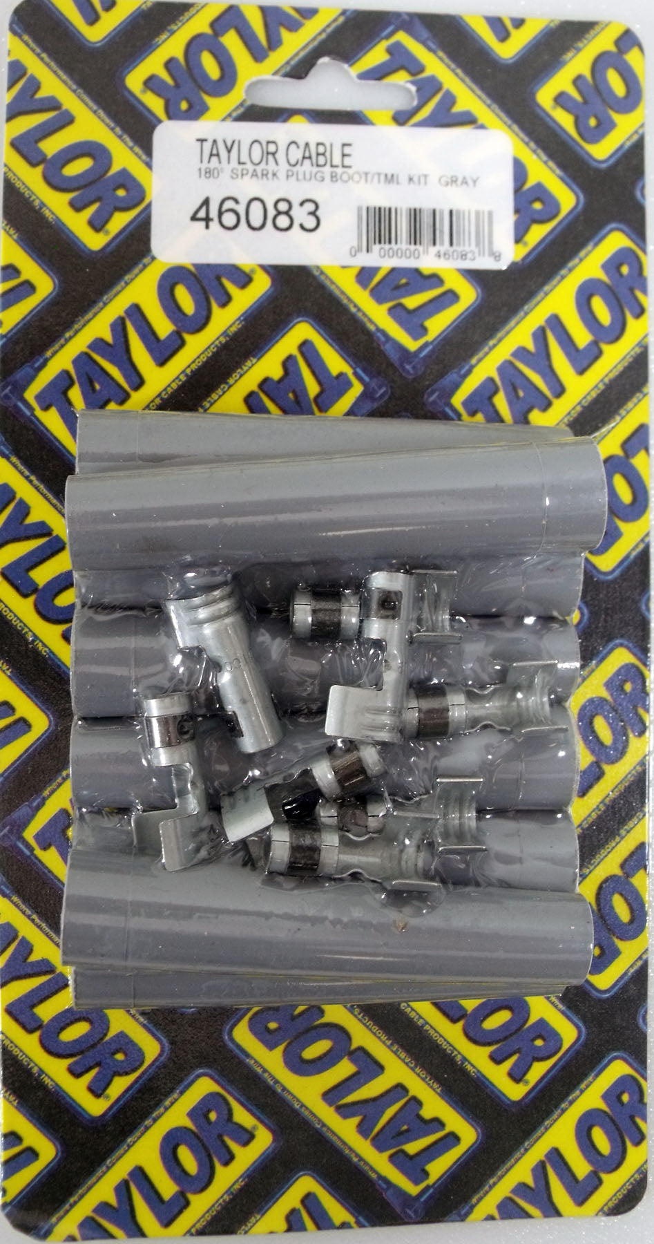 Spark Plug Wire Connector 7 - 10.4mm 180? 8 Gray 46083