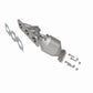 Catalytic Converter with Integrated Exhaust Manifold for HM Grade Federal / EPA Compliant Direct-Fit Manifold Catalytic
