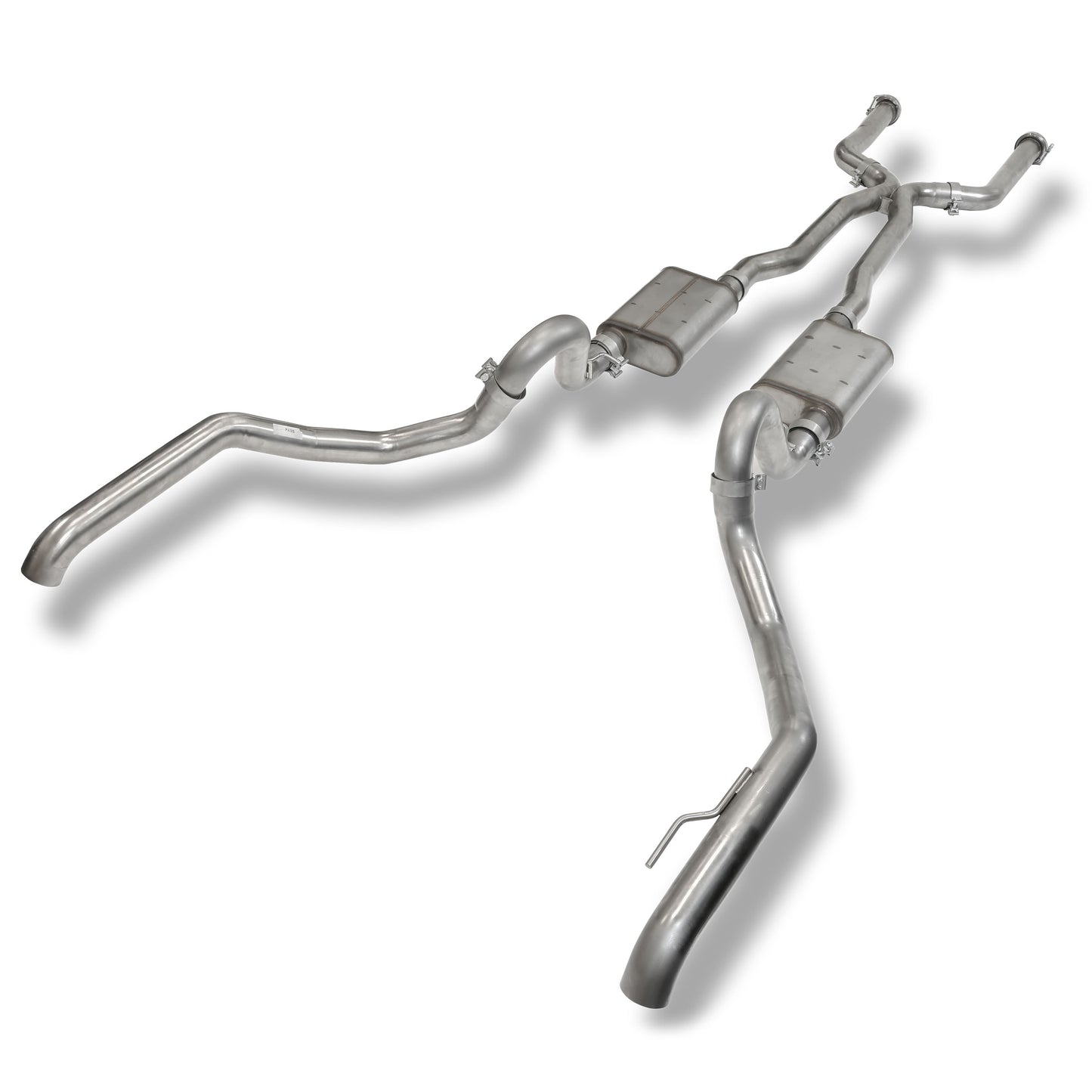 Header-Back Exhaust Kit for 64-72 Chevy Chevelle LS Swap Stainless Steel DES103