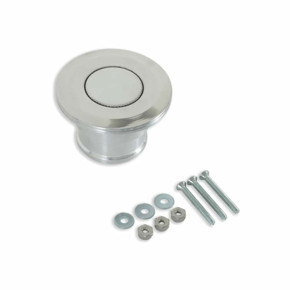 Fits 1959 Chevrolet 3B; Billet Pop-Up Fuel Cap BFF4772