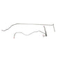 1958 Chevrolet Impala Fuel Line Kit 3/8 Inch Tank to Pump 3 Piece - BGL5801SS