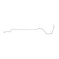 1958 Chevrolet Bel Air Fuel Line Kit 5/16 Inch Tank to Pump 1 Piece - BGL5802OM