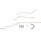 1963-64 Chevrolet Bel Air Fuel Line Kit V8 3 Piece 3/8 Tank-Pump Line -BGL6301OM