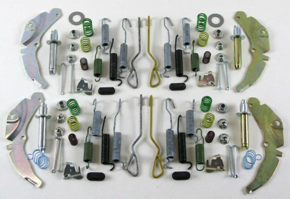 Fits 1959 - 1970 Chevrolet Full Size  Brake Hardware Kit, Front and Rear BHK402