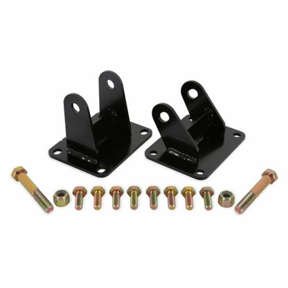 Fits 1996-2004 Ford Mustang; Hooker BlackHeart Engine Mount Brackets - BHS503