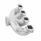 LT Swap Exhaust Manifolds -Center Dump-Silver Ceramic-Multi-Fit-2.50-BHS5189