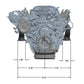 BlackHeart LT Swap Exhaust Manifolds-Rear Dump-Natural Cast - BHS5192