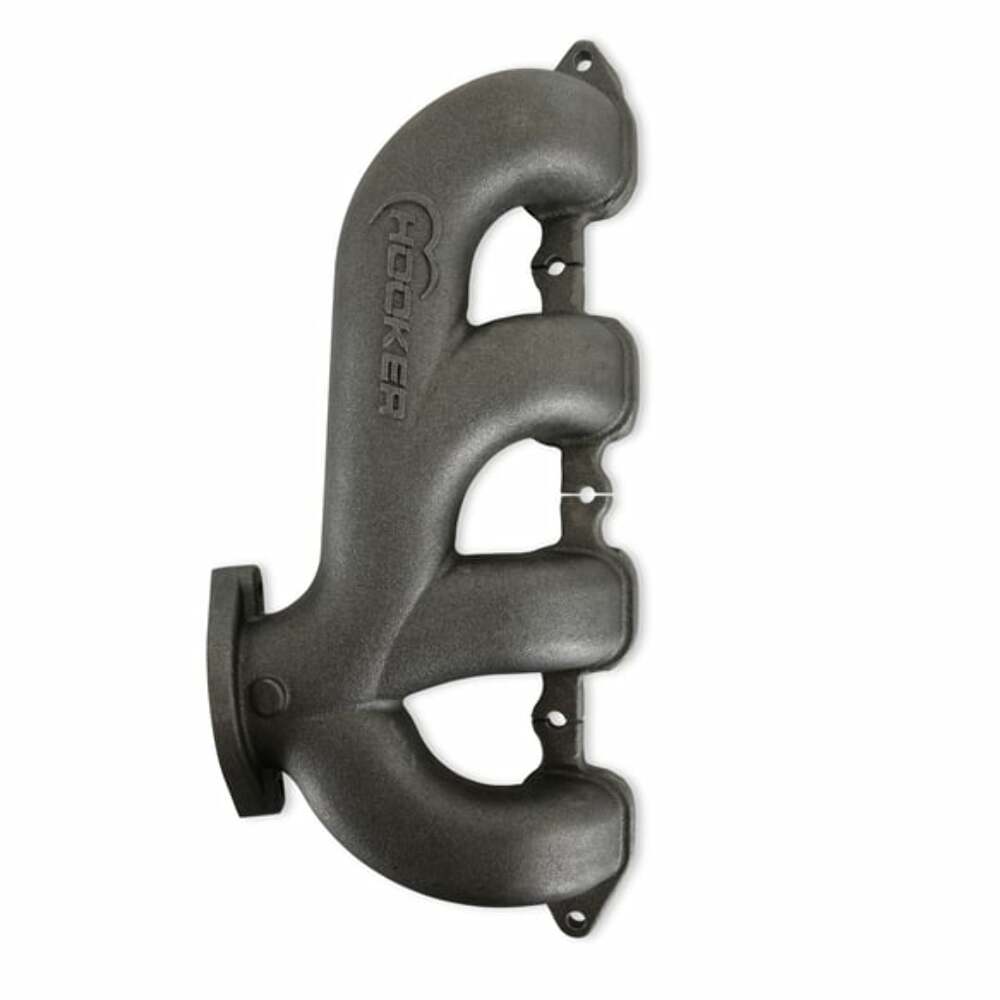 BlackHeart LT Swap Exhaust Manifolds-Rear Dump-Natural Cast - BHS5192