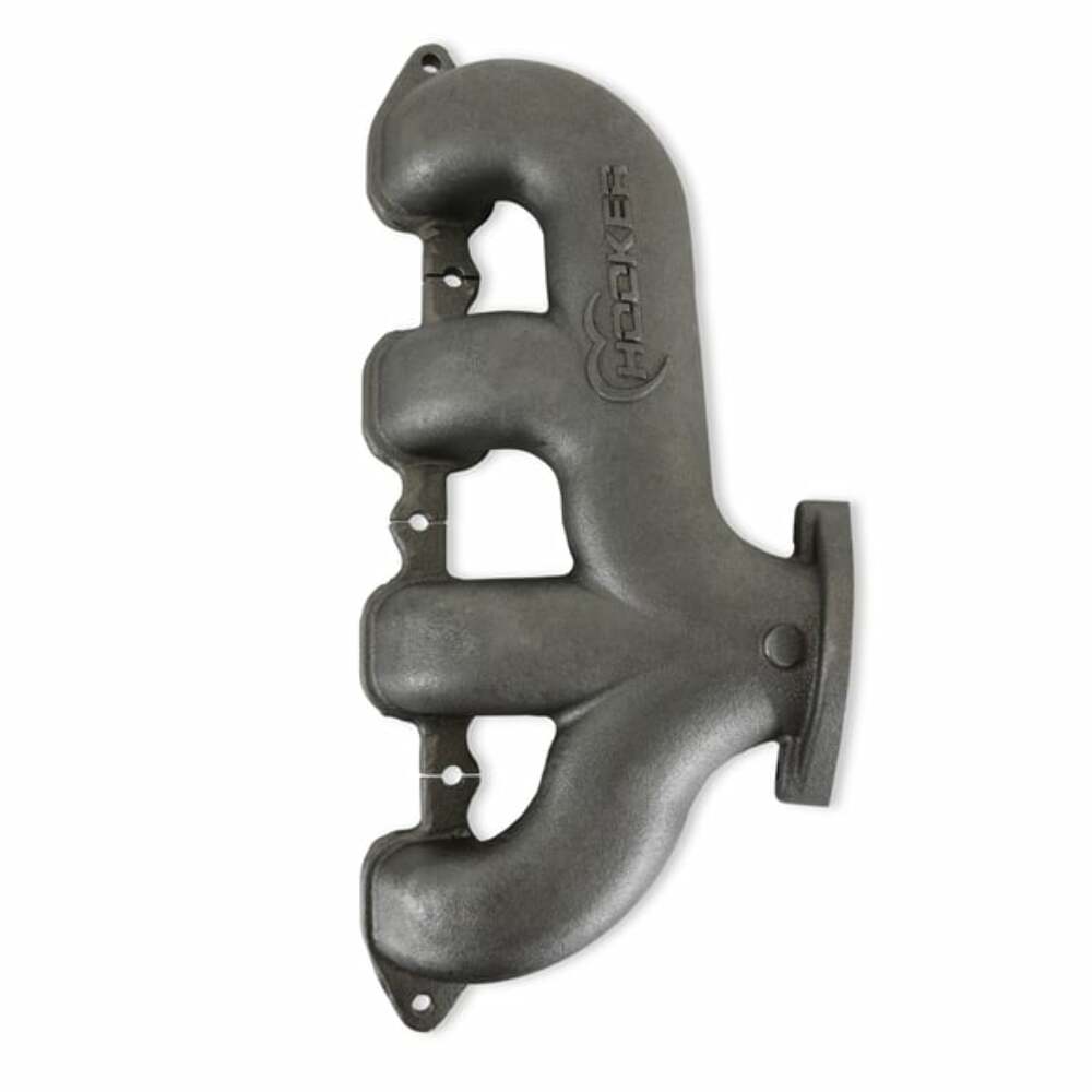 BlackHeart LT Swap Exhaust Manifolds-Rear Dump-Natural Cast - BHS5192