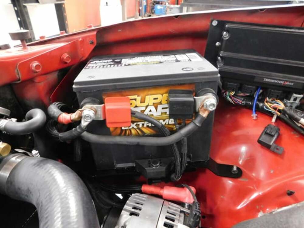 Fits 1997-2004 Dodge Dakota W/ Gen Iii Hemi; Battery Tray Relocation Kit-BHS576