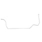 1965 Chevrolet Bel Air Hardtop Intermediate Brake Line Steel - BIN6501OM