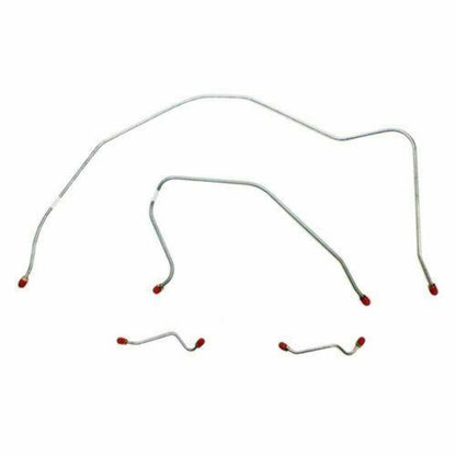 1956-57 Chevrolet Bel Air Front Brake Line Kit Standard Brakes - BKT5601SS - Front Lines Car Part People