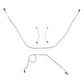 1958-64 Chevrolet Bel Air Front Brake Line Kit Manual Disc Brakes - BKT5811OM