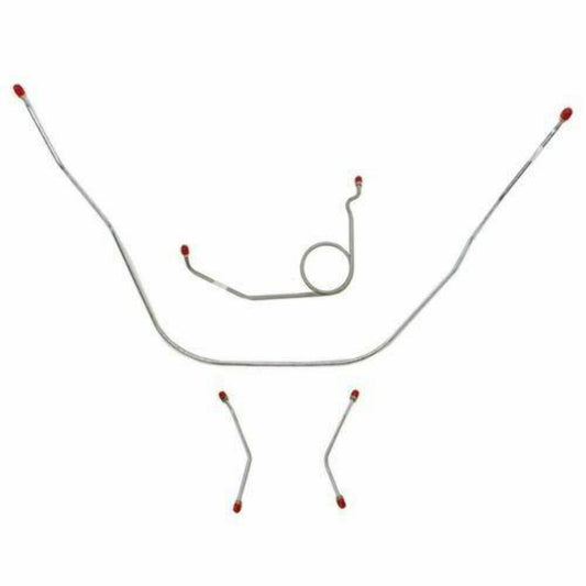1959-61 Chevrolet Bel Air Front Brake Line Kit Standard Brakes - BKT5901SS - Front Lines Car Part People