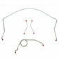 1959-61 Chevrolet Bel Air Front Brake Line Kit Power Brakes Steel - BKT5902OM