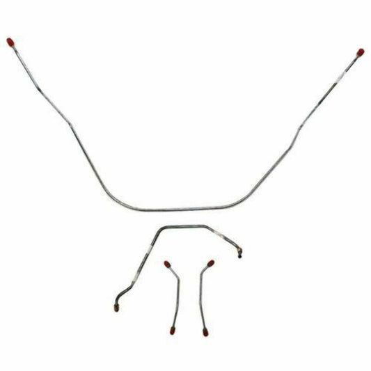 1962-64 Chevrolet Bel Air Front Brake Line Kit Standard Brakes - BKT6201SS - Front Lines Car Part People