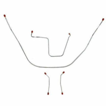 1962-64 Chevrolet Bel Air Front Brake Line Kit Power Brakes - BKT6202SS - Front Lines Car Part People