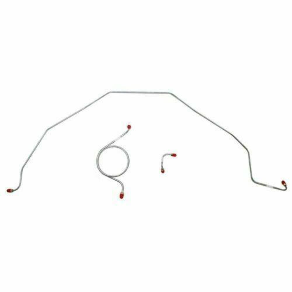 1965 Chevrolet Bel Air Front Brake Line Kit Power Brakes - BKT6502SS - Front Lines Car Part People