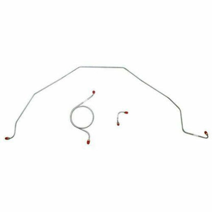 1965 Chevrolet Bel Air Front Brake Line Kit Power Brakes - BKT6502SS - Front Lines Car Part People