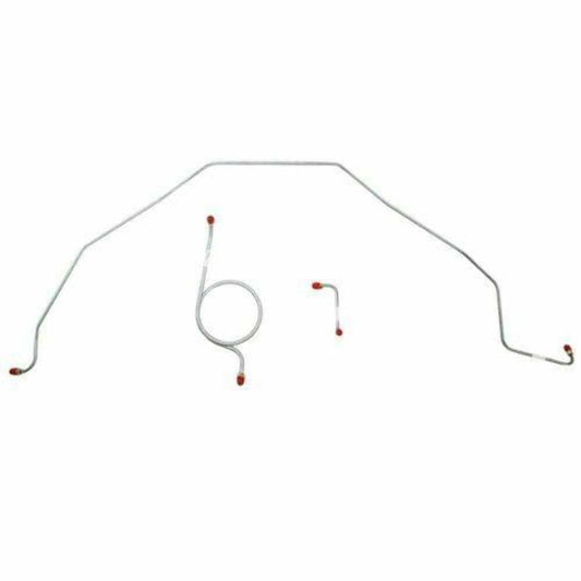 1966 Chevrolet Bel Air w/ Standard Brakes Front Brake Line Kit - BKT6601OM - Front Lines Car Part People