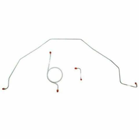 1966 Chevrolet Bel Air w/ Standard Brakes Front Brake Line Kit - BKT6601OM