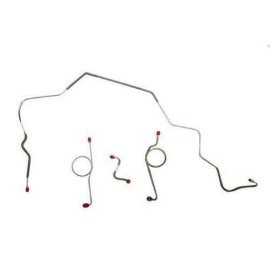 1967-68 Chevrolet Bel Air Front Brake Line Kit Standard Drum Brakes - BKT6701OM - Front Lines Car Part People