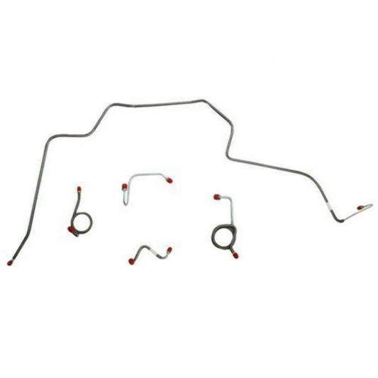 1969 Chevrolet Bel Air Front Brake Line Kit Power Disc Brakes - BKT6904OM - Front Lines Car Part People