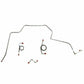1969 Chevrolet Bel Air Front Brake Line Kit Power Drum Brakes - BKT6905SS