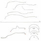 For Chevy Silverado 2500 HD 2001-07 Complete BrakeLine & Hose V8 ExtCab-BLH1-CPP