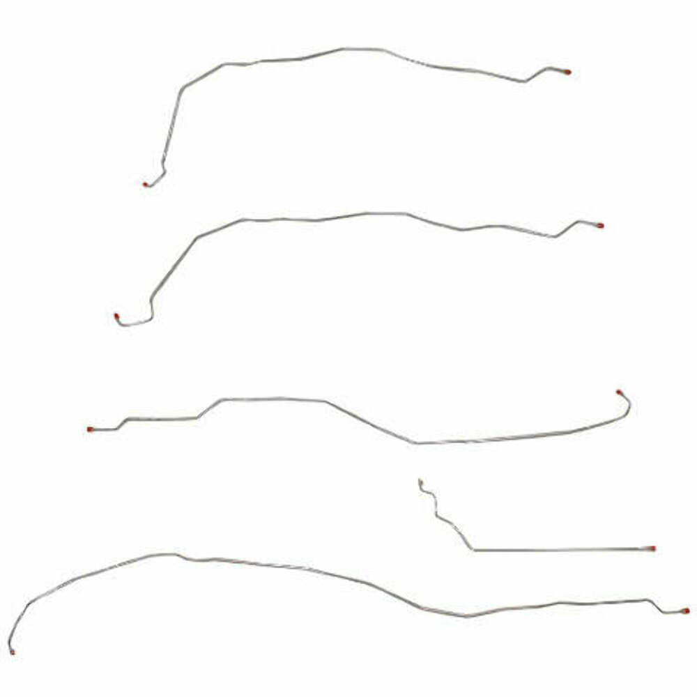 For Chevy Silverado 2500 HD 2001-07 Complete BrakeLine & Hose V8 ExtCab-BLH1-CPP - Brake Line and Hose Kit Car Part People
