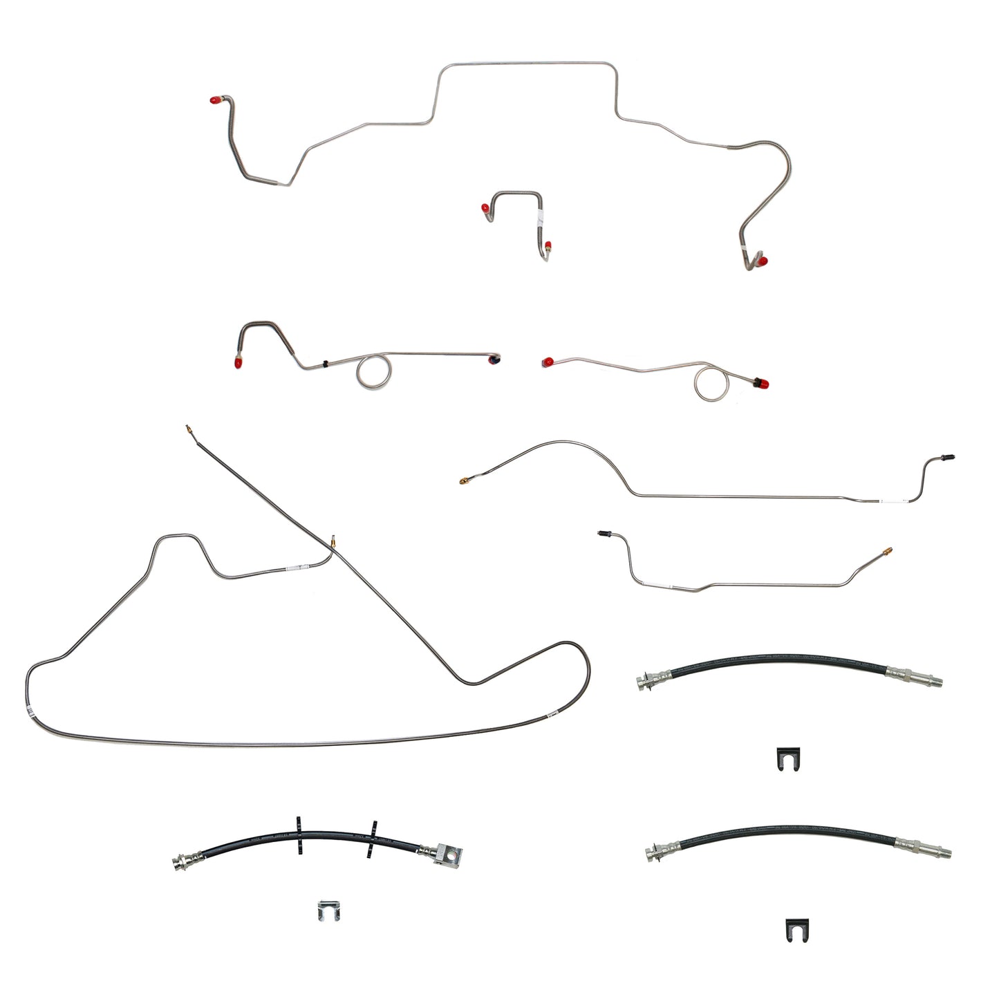 1967 Dodge Coronet Brake Line & Hose Kit - BLH100OM - Brake Line and Hose Kit Car Part People