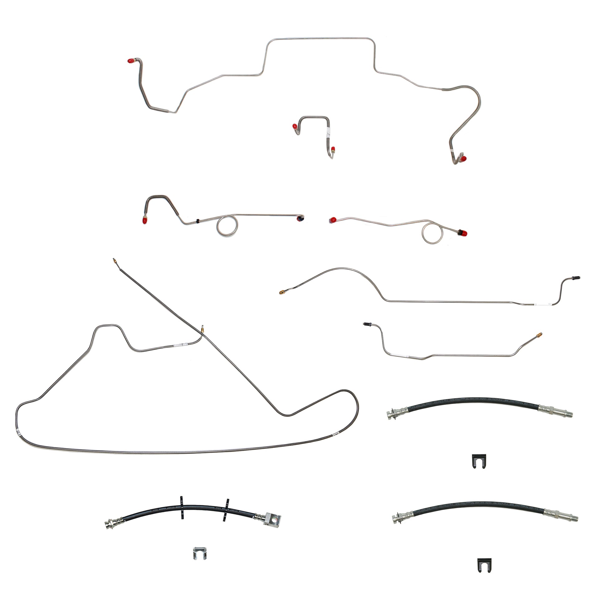 1967 Dodge Coronet Brake Line & Hose Kit - BLH100SS - Brake Line and Hose Kit Car Part People