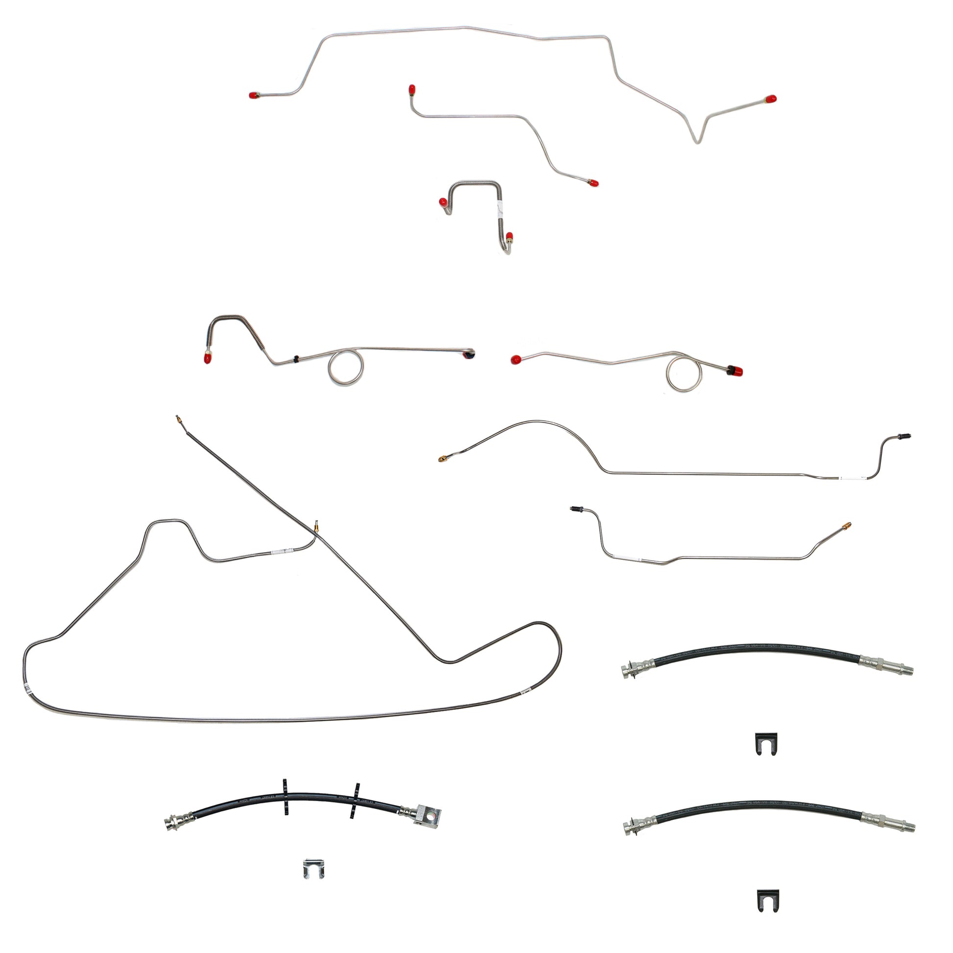 1967 Dodge Coronet Brake Line & Hose Kit - BLH101OM - Brake Line and Hose Kit Car Part People