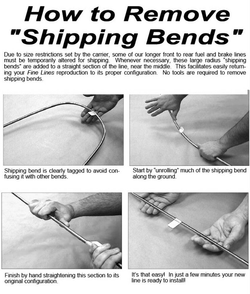 1967 Dodge Coronet Brake Line & Hose Kit - BLH101OM - Brake Line and Hose Kit Car Part People