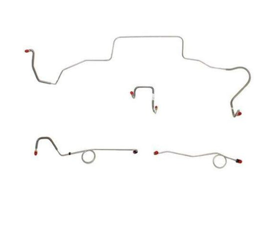 Complete Brake Line & Hose Kit For 68-69 Dodge Charger Mopar B-Body - BLH108SS
